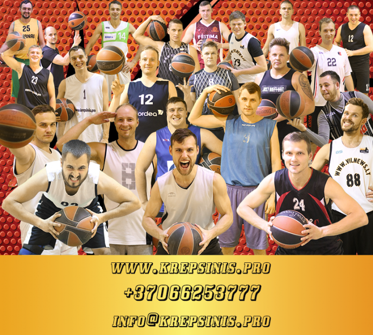 Kviečiame prisijungti prie krepšinio komandos 2020 - 2021 m. sezonui